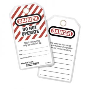 Lockout Tag – 'Do Not Operate'