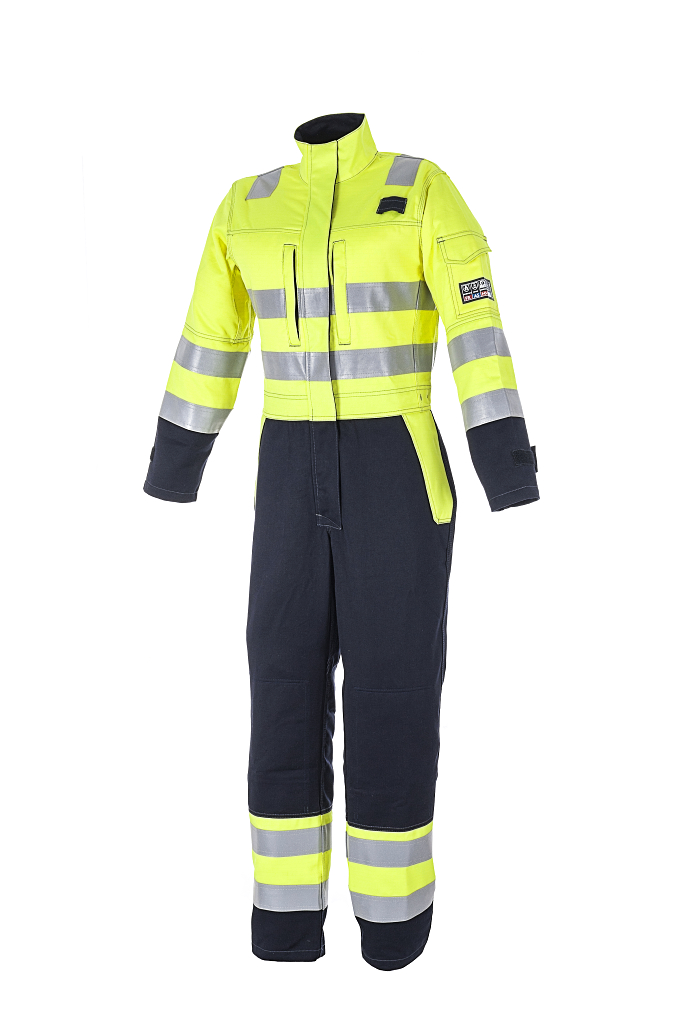 Ladies Arc Flash Coveralls - 12 cal ATPV / 9 cal ELIM